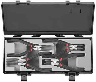 Circlip pliers set 4-piece