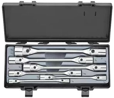 Knee wrench set 6-piece (SAE)