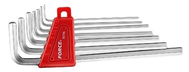 Long hex key set (MM) 7-piece