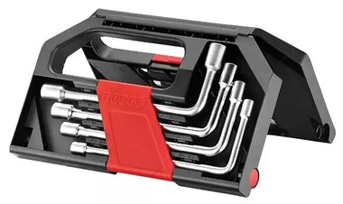 Angle pipe wrench 8-piece
