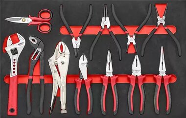 Pliers set (EVA) 12-piece