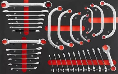 Wrench set 32-piece (EVA)