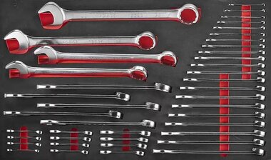 Combination wrench set 42-piece (10318 EVA)