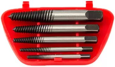 Bolt extractor set 5 pcs M3 - M18