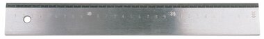 Workshop ruler beveled edge mm size designation 3000mmL