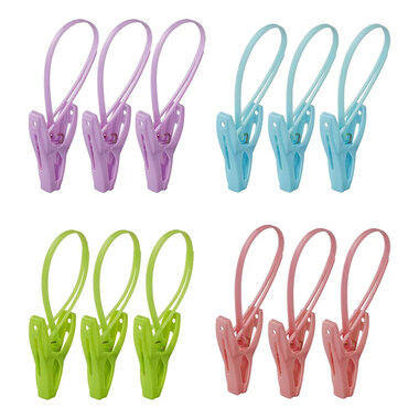 Clothes pegs - set of 12 pieces