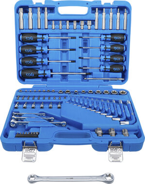 Tool Set 6.3 mm (1/4) + 12.5 mm (1/2) E-Type / T-Star (for Torx) 84 pcs