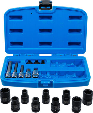 Brake Calliper Socket and Bit Socket Set 17 pcs