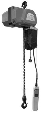 Electric chain hoist 300kg 6 meters 230V