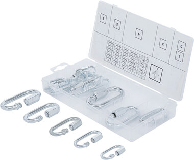 20-piece Snap Hook Set, screwed