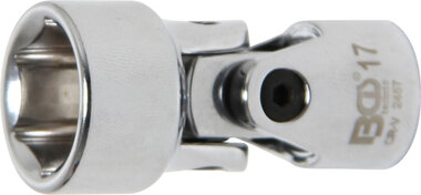 Universal Joint Socket, Hexagon 10 mm (3/8) Drive 17 mm