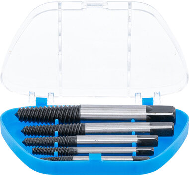 5-piece Screw Extractor Set, Sizes 1-5