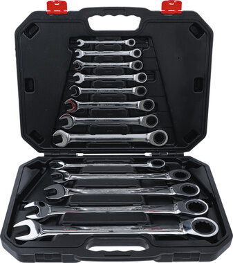 Ratchet Combination Wrench Set 8 - 32 mm 13 pcs