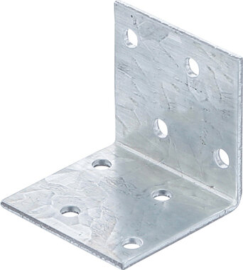 Angle Joint, 40x40x40x2 mm, galvanized