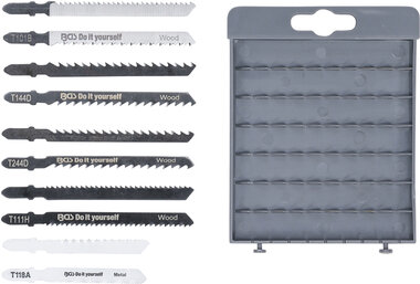 Jigsaw Saw Blade Set, 10-pc.