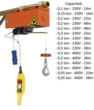 Single speed electric winch