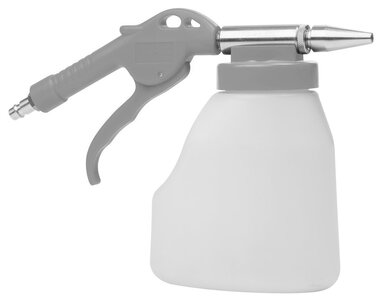 Soda blow gun with 1 liter reservoir