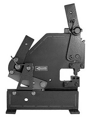 Combined punching and cutting unit