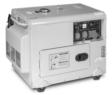 Diesel generator 6.0kw 3x400v+1x230v