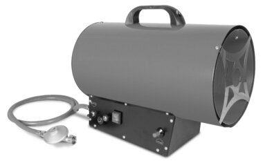 Hot air blower on propane gas 30kw