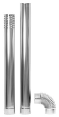 Chimney set for diesel infrared heater WD56I, WD66I