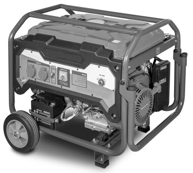 Petrol generator 5.0kw 230v electric start