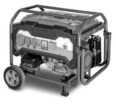 Petrol generator 7.5kw 230v electric start