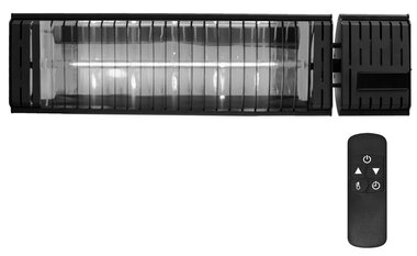 Infrared heater 2500W with amber lamp