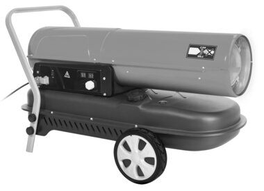 Hot air blower diesel 50kw
