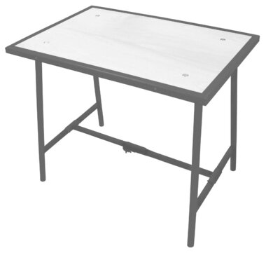 Folding workbench 100cm