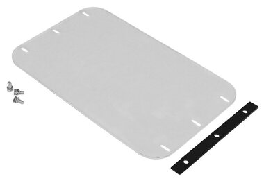Polyester damping mat for vibratory plate