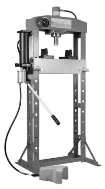 Hydraulic pneumatic press 20T mobile cylinder