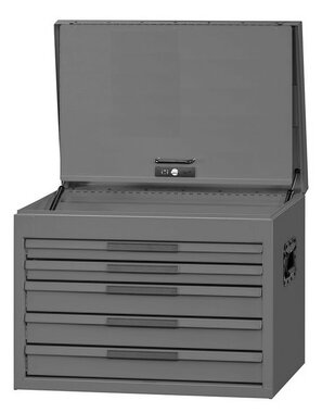 Tool case with 5 drawers