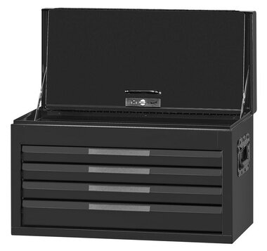 Black top case 4 drawers