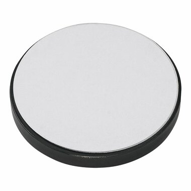 Reflector white 58mm self-adhesive with base plate