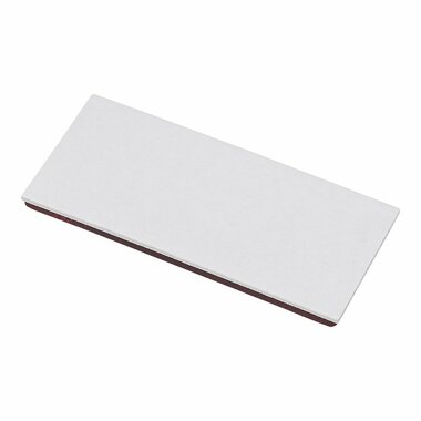 Red reflector 82x36mm self-adhesive