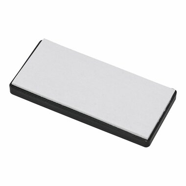White reflector 85x39mm self-adhesive with base plate