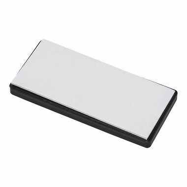 Reflector red 85x39mm self-adhesive with base plate