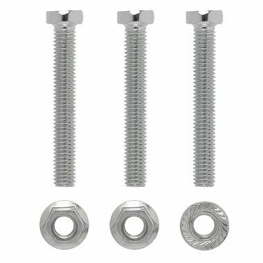 Screw set M8 6-piece for socket