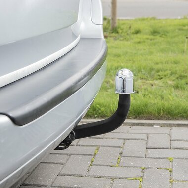 Chrome towbar cap