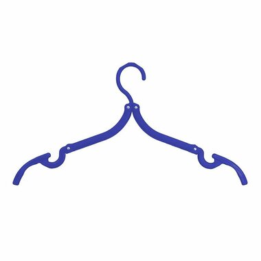 Clothes hanger foldable - set of 2 pieces