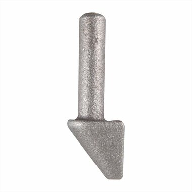 Weld-on thumb 50mm for flap hinge