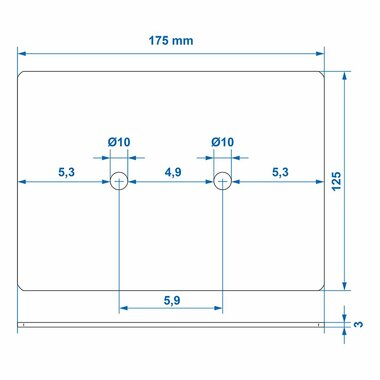 Mounting plate for 342138 and 342134