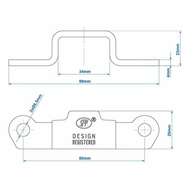 Counterpart for tension lock SPP Z-09A