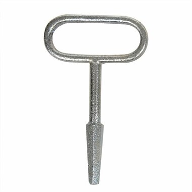 Square key for box lock