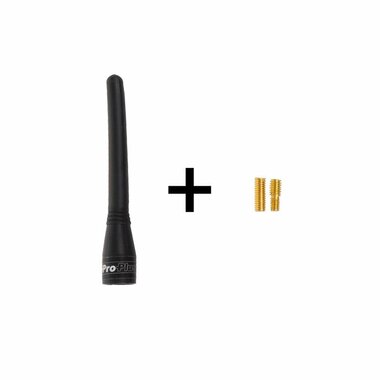 Car antenna 10cm incl. M5 M6 adapters