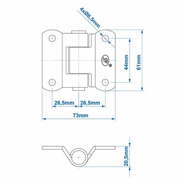 Hinge SPP ZW-02.40