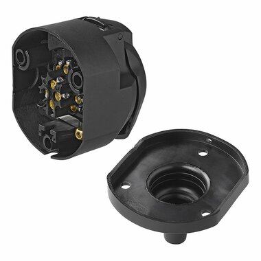 Socket 13-pin PVC type Jaeger + sealing rubber