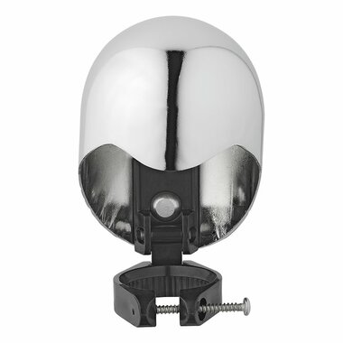 Tow bar cap chrome metal foldable