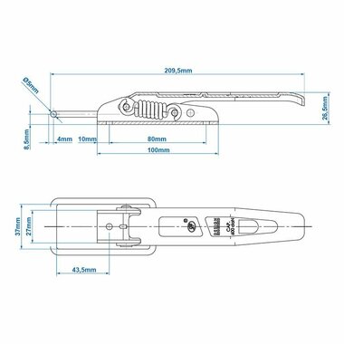 Tension lock SPP ZB-01C